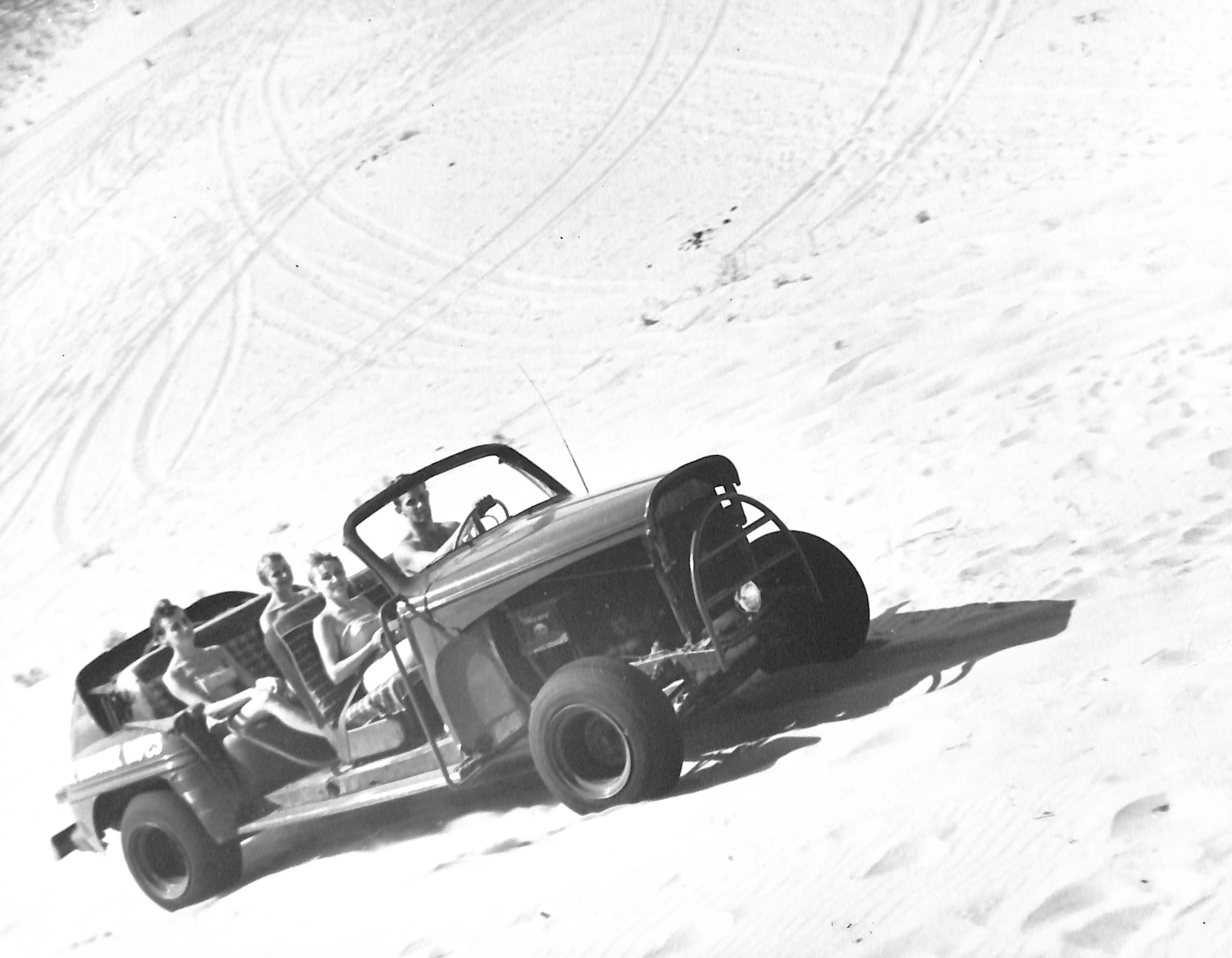 Dune Buggy Ride in Saugatuck, 1940s