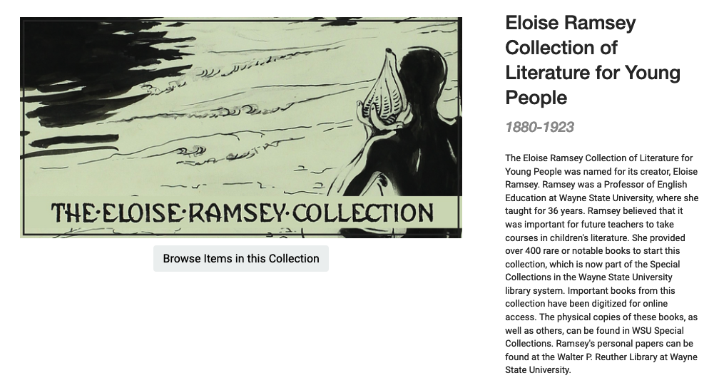 Eloise Ramsey collection