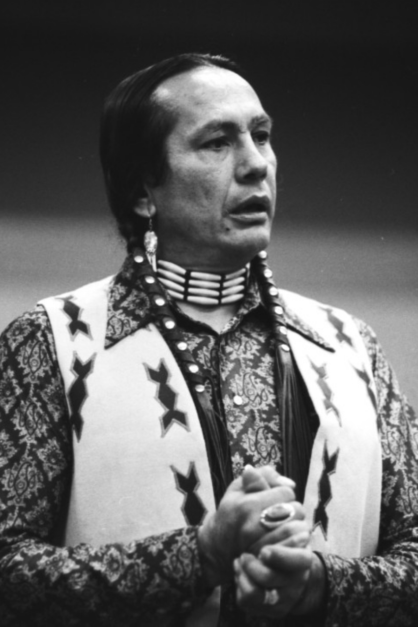 Russell Means, director of the American Indian Movement